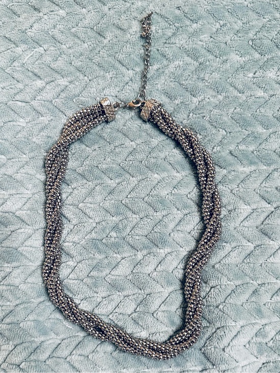 Jewelry - 3-Strand Chunky Silver Necklace